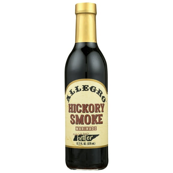 Pack of 6, Allegro Hickory Smoke Marinade, 12.7 oz