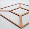 thumbnail image 5 of Ekena Millwork 15 3/8"W x 15 3/8"H x 1/4"T Medium Marion Decorative Fretwork Wood Wall Panels, Alder, 5 of 18