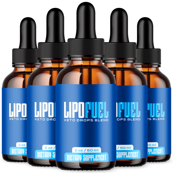 Lipofuel Drops Advanced Formula Supplement Natural Daily Vitamin 150 Servings