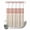 Pink, variant on No Hook Shower Curtain, Spring Pink Floral Shower Curtains for Bathroom with See Through Top Window, Vintage Farmhouse Flowers Art Waterproof & Washable Bath Curtain 60"x72"