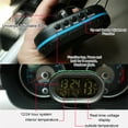 thumbnail image 1 of Voltage measuring instrument,Thermometer Voltmeter Car Clock Lcd In 1 Lcd 12v Car Suv 3 In 1 Voltmeter 3 In Temperature Meter Temperature Meter 12v Rv. Clock Alarm Mewmewcat, 1 of 6