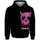 thumbnail image 4 of Sudadera con capucha de otoño para hombre, sudadera con capucha con estampado de calavera, sudaderas para hombre, sudadera con capucha informal holgada a la moda, jersey gótico, 4 of 4