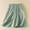 Green #9, variant on pstuiky Summer Dresses , Women Summer Cotton and Linen Shorts Solid Color Button Shorts with Pockets Leisure Wine M