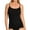 Black, variant on Women's Calida 11075 Natural Comfort Cotton Spaghetti Strap Camisole (Black S)