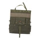 thumbnail image 4 of Bolsa organizadora de lona para el asiento trasero del coche con soporte para caja de pañuelos. Verde, 4 of 9