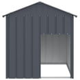 thumbnail image 4 of Caseta para perros VidaXL de acero galvanizado con techo para razas pequeñas, 4 of 6