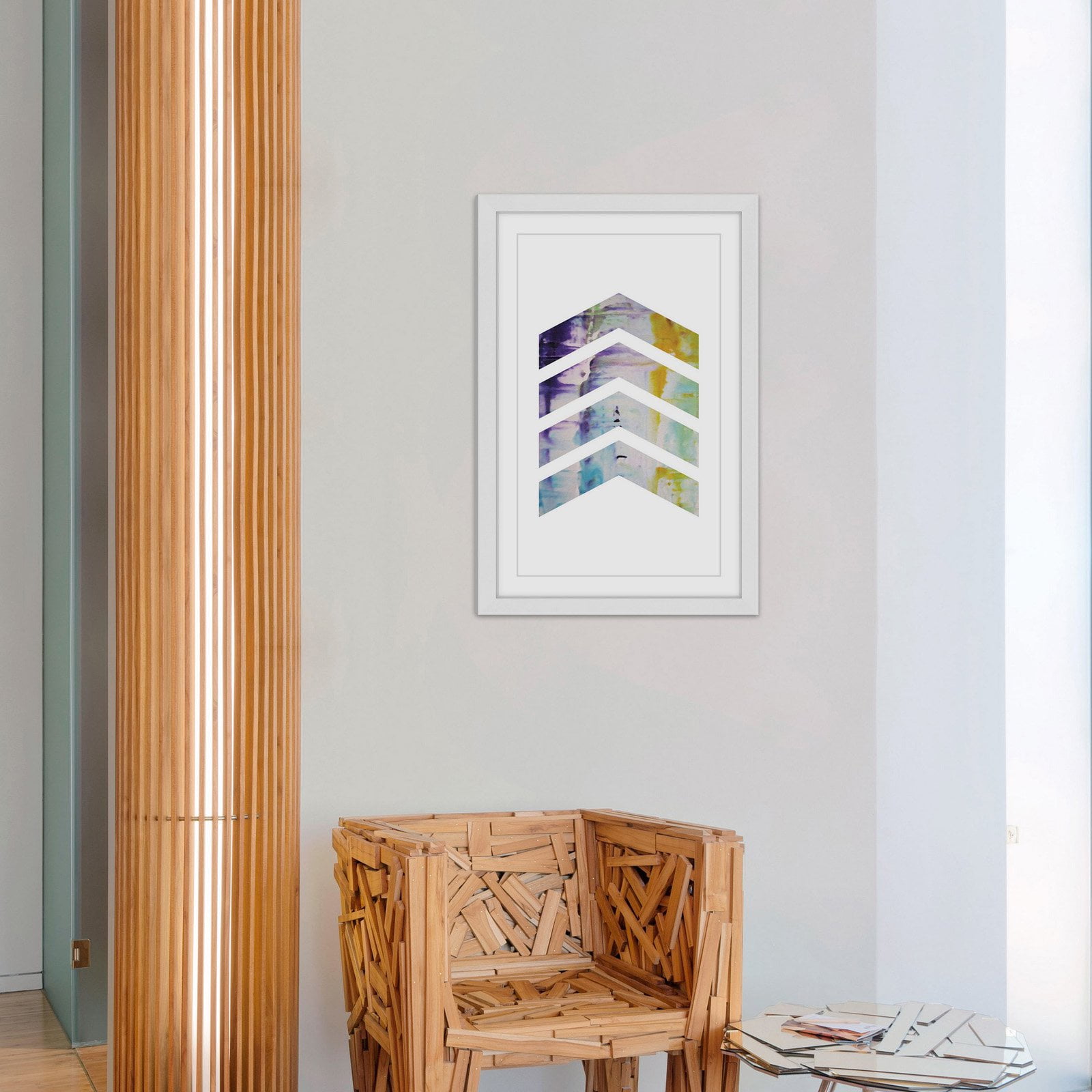 Marmont Hill "Arrow Up" by Diana Alcala Framed Painting Print