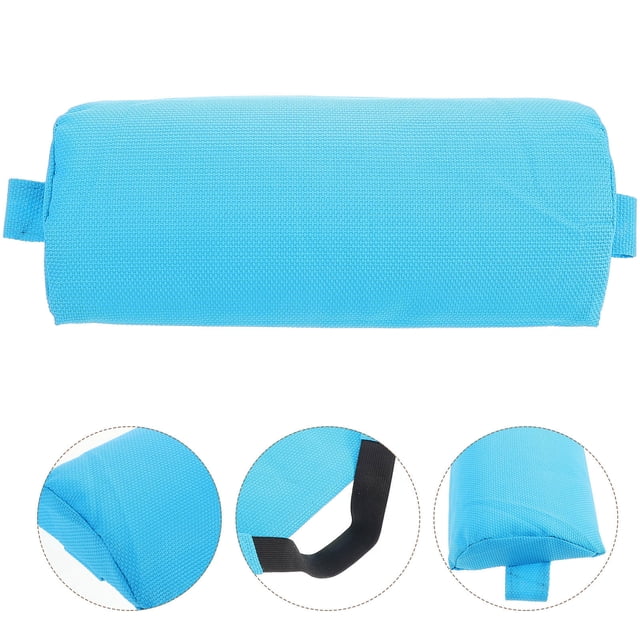 KONTONTY Beach Chair Sponge Pillow Blue Chair Accessory 1Pack