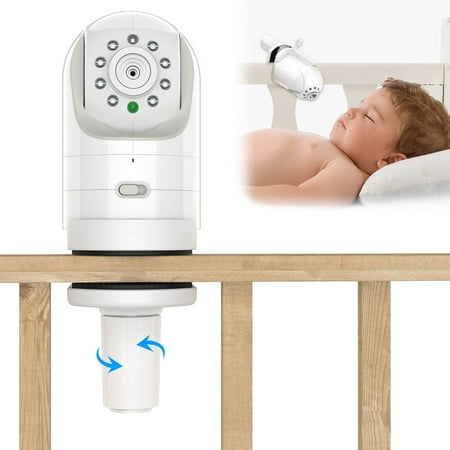 Infant Optics Baby Monitor Camera EEEKit Baby Monitor Shelf with Adjustable Angles | Camera Wall Mount for Better Crib View | Compatible with Infant Optics DXR-8 and Most Baby Monitors | Tools Free Installation ()