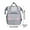 Gray, variant on Feledorashia Multifunctional Insulated Mom & Baby Backpack with Anti-Theft Pocket - baby bag for mom 40L Large Capacity, 10+ Compartments for Diapers/Bottles (Waterproof Nylon, 18.75x9.85x6.3in)