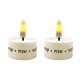 thumbnail image 2 of Set de 2 velas tealight LED para Shabat Zion Judaica, 2 of 5