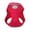 Red, variant on Dog Harness and Leash Set, No Pull Vest Style Pet Harness for Outdoor Walking and Training, Long-Lasting Nylon Adjustable, Black XS