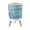 Color 2, variant on Small Trash Can with Lid Elephant Wild Animal Colorful Floral Tree Forest Oil 1.8 Gallon Dog Proof Trash Can Round Garbage Can Waste Bin Wastebasket for Bathroom Bedroom Living Room