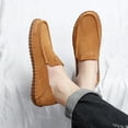 thumbnail image 6 of Big Size Men's Casual Loafers Slip On Leather Shoes Lightweight Driving Shoes Moccasins Classic Penny Loafer Flats Boat Shoes, 6 of 10