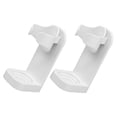 thumbnail image 6 of Niceauty 2Pcs No Drilling Electric Toothbrush Holder Wall Mount White Bathroom Storage Solution, 6 of 7