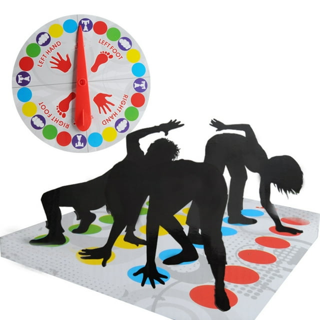 TFixol Twister Game Classic Family Moves Juego de mesa Interactivo entre padres e hijos TFixol Alfombra del piso