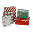 thumbnail image 1 of Rect. Nesting Boxes (Festive) (Set Of 5), 1 of 3