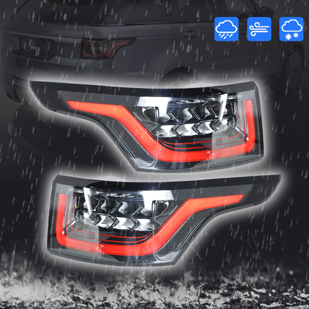 LABLT Driver and Passenger Side Tail Lights for Range Rover Sport 2014-2018 Rear  Tail Light Lamp LR043974 LR043976