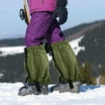 thumbnail image 4 of unbranded 2Ud Cubrepiernas Para Escalada En Verde Protección Contra Nieve Barro Y Humedad, 4 of 8