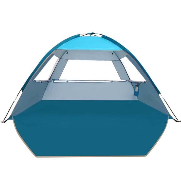 Carpa de playa COMMOUDS N1 para 3 a 10 personas con protección solar UPF 50+