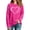 18# Vermilion, variant on Breast Cancer Shirts for Women Breast Cancer Awareness Long Sleeve T Shirt, Graphic Tee Fall Casual Long Sleeve T-shirt Support Squad Breast Cancer Casual Tops Black XXL
