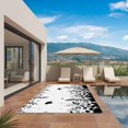 thumbnail image 2 of Black Spring Botanical Outdoor Rug 5x7 Ft, Non Slip Washable Area Rug, Weeping Eucalyptus Butterfly Patio Rugs Carpet Runner, Large Floor Mat for Indoor/Outdoor Deck Porch Camping, 2 of 8