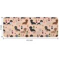thumbnail image 7 of Black Cute Dachshund Dog and Wine Kitchen Rug Mat,Kitchen Runner Rugs Non Skid Washable,Decorative Kitchen Floor Mats for Kitchen,Sink,Laundry,17"x47.2", 7 of 7