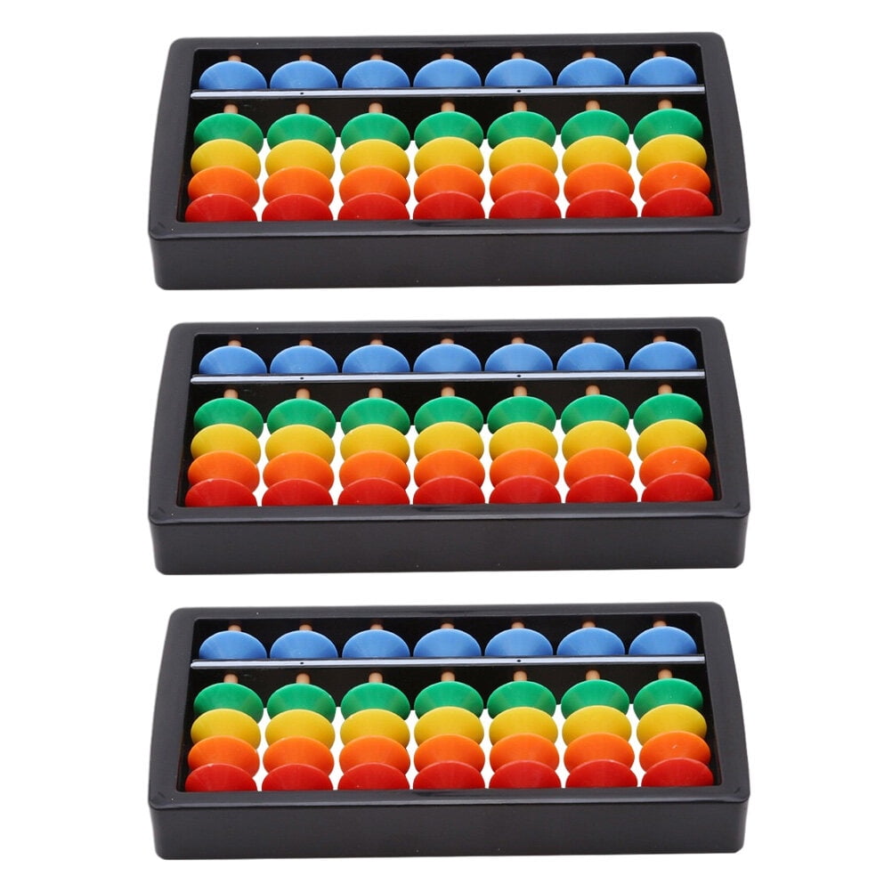 Abacus Multi-Colored 3Pcs 4.6X2.4X0.6In - Walmart.ca