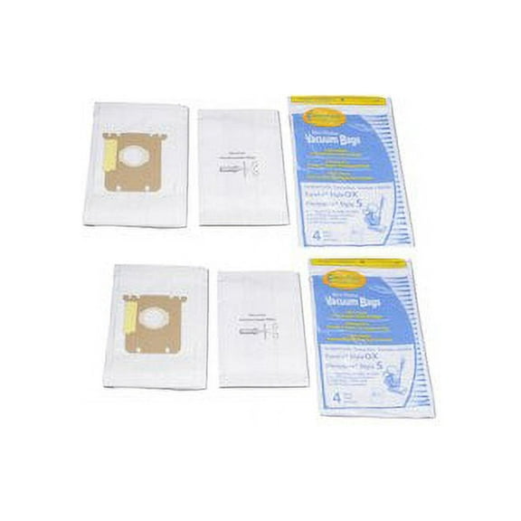 2 Pack Of Electrolux & Eureka Oxygen Canister Type S & OX Bags 8 Bags Part # 135