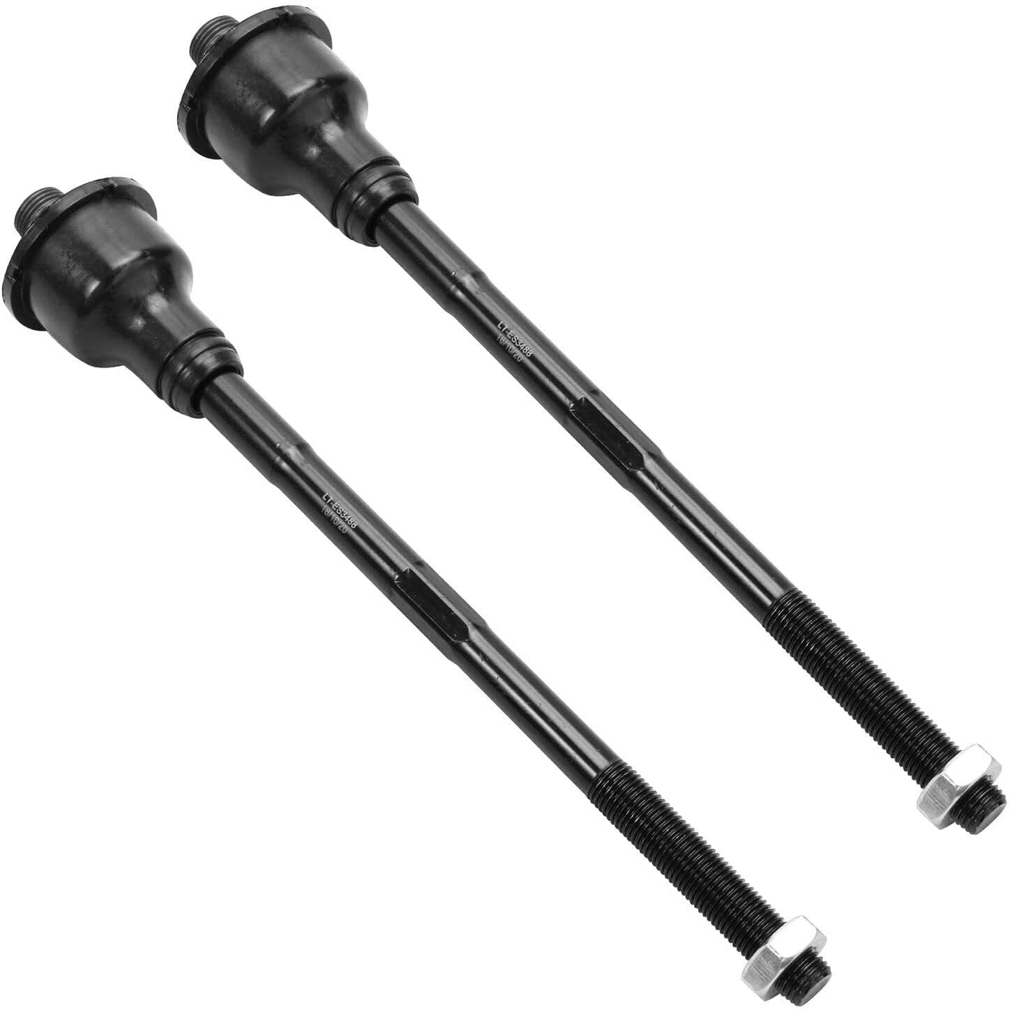 Detroit Axle - 12pc Front Ends Kit for Chevy Silverado Avalanche Tahoe GMC Sierra Yukon XL 1500 Cadillac Escalade ESV EXT, 4 Ball Joints 4 Tie Rods 2 Sway Bars 1 Idler 1 Pitman Arm Replacement