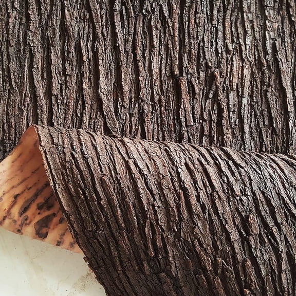 Scheam Artificial Tree Bark Sheet,11.8x39.3 Inch Fake Tree Bark,Waterproof & Moisture-Proof Simulated Tree Trunk Decor,Cuttable Plant Cover,for Pipes,Columns,Walls,Floors
