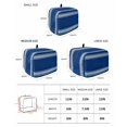 thumbnail image 3 of Fsddascl Blue Striped Small Toaster Cover 2 Slice, Kitchen Appliance Covers, Farmhouse Blue White Stripes Toaster Oven Cover with Loop, Bread Machine Cover Polyester Dust Cover Protection, 3 of 5