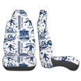 thumbnail image 3 of Sikiie Skiing Enthusiast Car Seat Protector 2 Pack Car Seat Cushion Mat, Car Seat Covers for SUV, Truck, Van, 3 of 7