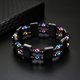 thumbnail image 3 of Pulsera de mujer, pulsera sencilla de moda, pulsera negra para mujer, pulsera sencilla, logra más, 3 of 9