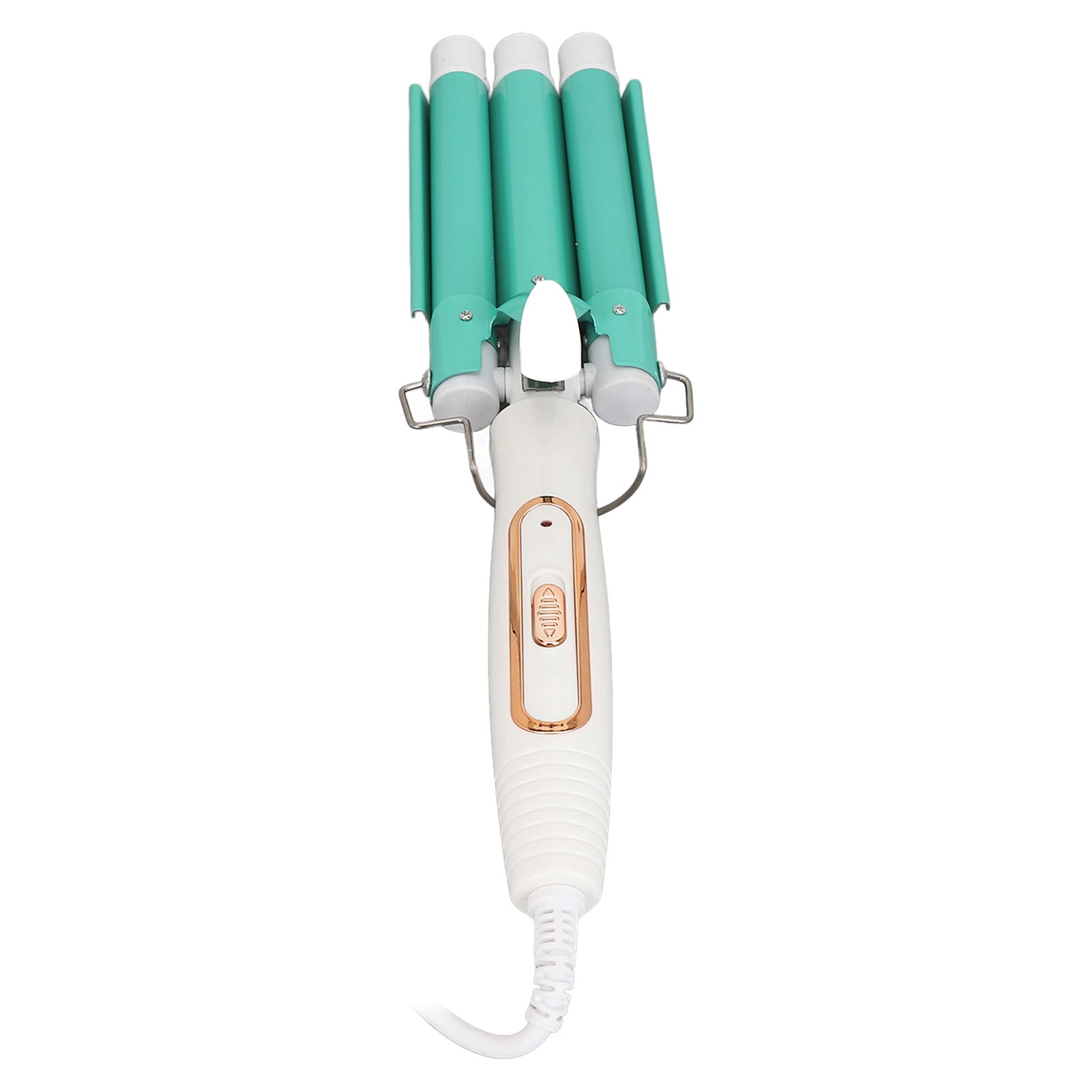 Adjustable Temperature, Hair , Versatile Use, Portable and Practical 3-Barrel Hair Waver Curling Iron Wand for Nature Looking Waves