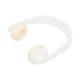 thumbnail image 2 of Auriculares para muñecas BJD, decoración de micro paisajes, disfraces de moda versátiles para manualidades. Blanco, 2 of 9