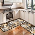 thumbnail image 3 of Kitchen Rugs Sets Of 2,Animal Print Pattern Anti Fatigue Kitchen Mat Rugs Non Slip Washable,Decorative Kitchen Floor Mats for Kitchen,Sink,Laundry,17"x47"+17"x47", 3 of 5