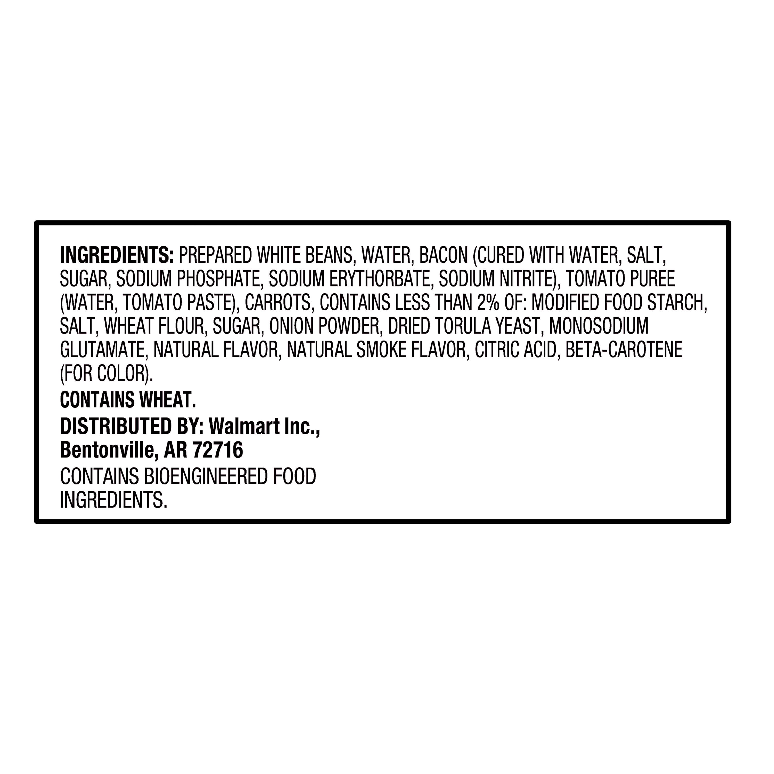 Great Value Bean with Bacon Condensed Soup, 11.25 oz
