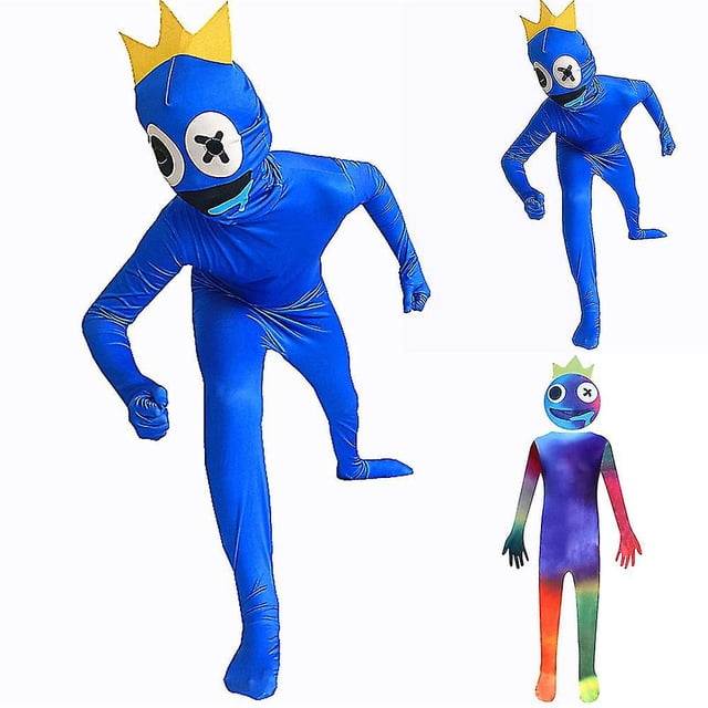 Disfraz de Rainbow Friends para niños de 4 a 9 años, disfraz de Halloween, mono, traje de fiesta, regalos