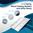 thumbnail image 2 of Silver Spring Rampe de Mobilité et Utilitaire, Pliage Simple de 4 Pieds avec Capacité de 600 lb, 2 of 7