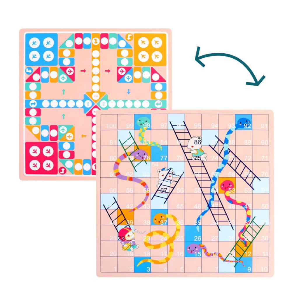 4 Players Family Game Details about   Ludo & Snakes Ladders Board Game Play with Children