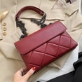 thumbnail image 3 of Bolso Bandolera Pequeño para Mujer, Monedero para Teléfono Celular, Bolsos De Hombro para Mujer, Monedero, PU, 26 * 17 cm, 3 of 5