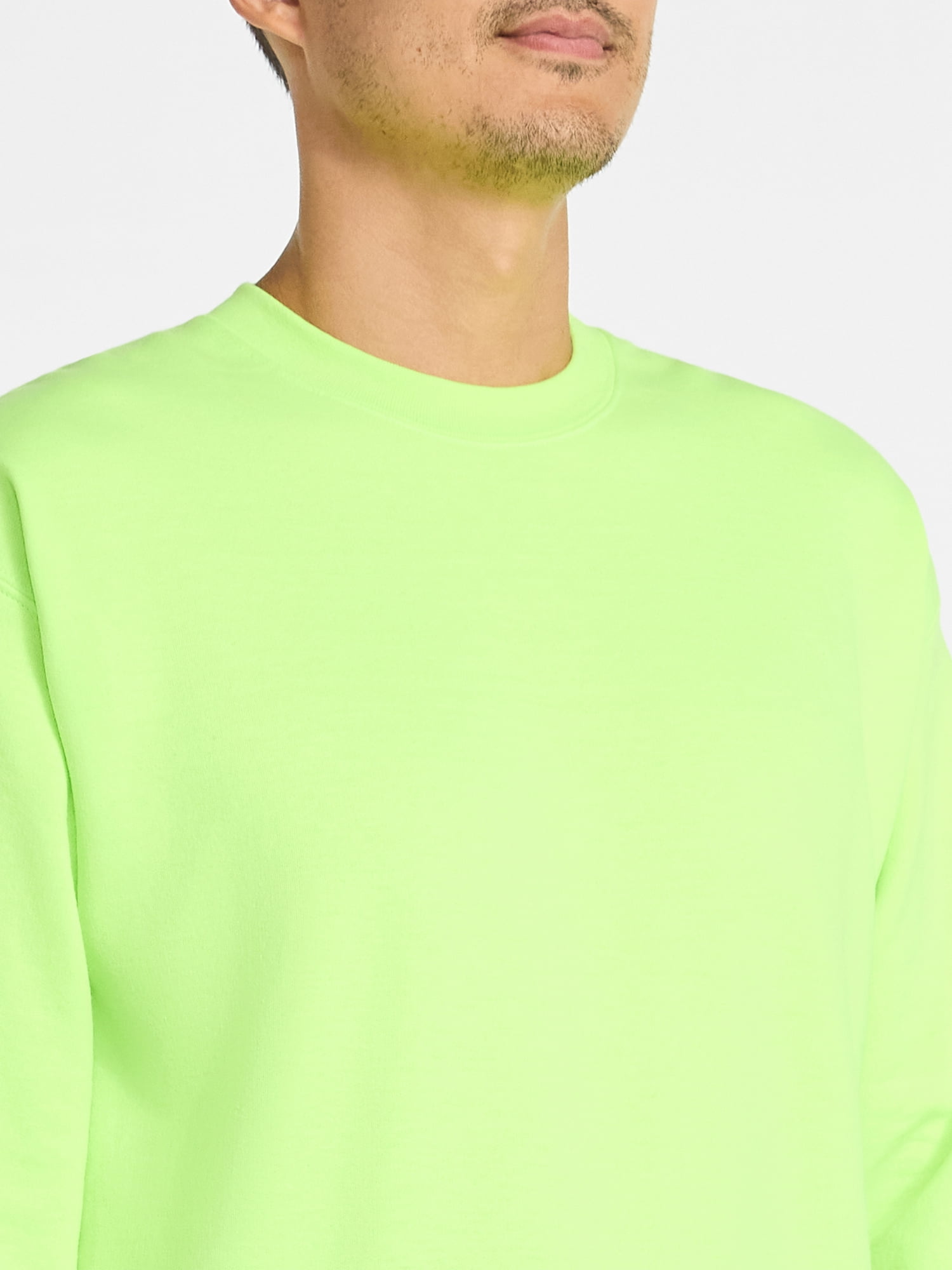 Athletic Works Men's and Big & Tall Men's Fleece Crewneck Sweatshirt, Sizes XS-5XLT