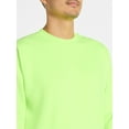 thumbnail image 4 of Athletic Works Men's and Big & Tall Men's Fleece Crewneck Sweatshirt, Sizes XS-5XLT, 4 of 4