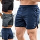 thumbnail image 2 of Pantalón corto deportivo para correr/entrenamiento para hombre/shorts casualespangjing, 2 of 4