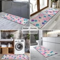thumbnail image 2 of Multi Color Moroccan Checkered Pattern Kitchen Rug Mat,Kitchen Runner Rugs Non Skid Washable,Decorative Kitchen Floor Mats for Kitchen,Sink,Laundry,17"X47", 2 of 5