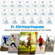 SuperFit 4.75HP Electric Folding Treadmill W/APP Auto Incline Preset Programs Speakers