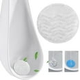thumbnail image 2 of QYXQPYO Urinal Screens, Urinal Screen Deodorizer, Urinal Cakes Anti-Splash Odor Protection, Urinal Cakes Pads Fresh 3d Wave Anti-Splash for Men Toilet Bathroom Airport Office Mall Hotel, White, 2 of 4
