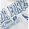 thumbnail image 5 of US Air Force Fly Fight Win Est 1947 Toddler Boy Girl T Shirt Infant Toddler Brisco Brands 24M, 5 of 6