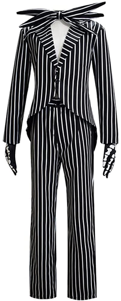 Mens Jack Skellington Costume Jacket 